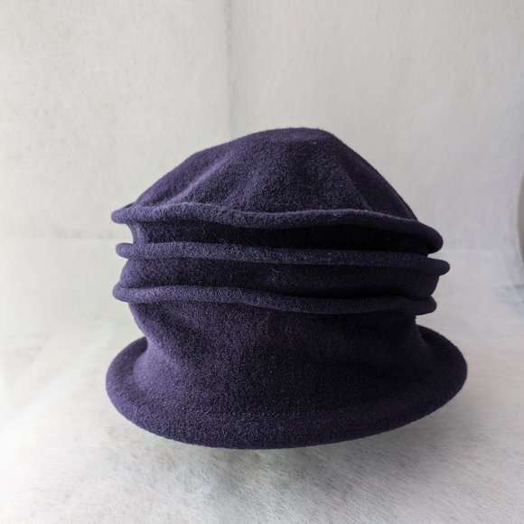 PARKHURST LAUREN BRIM CLOCHE HAT - Picture 1 of 4